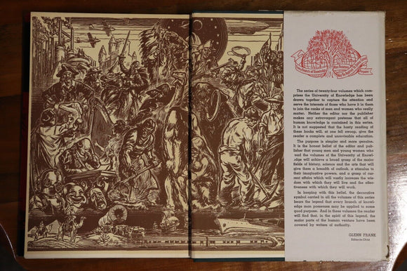 1941 Glories Of Ancient History Antique History Book Crete to Middle Ages