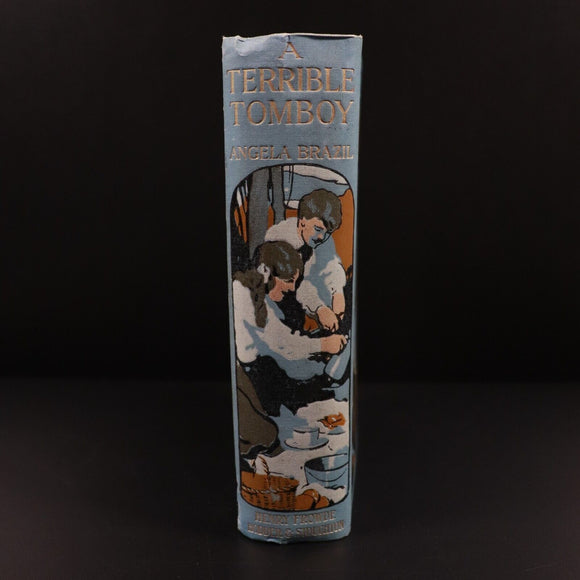 1915 A Terrible Tomboy by Angela Brazil Antique British Fiction Book