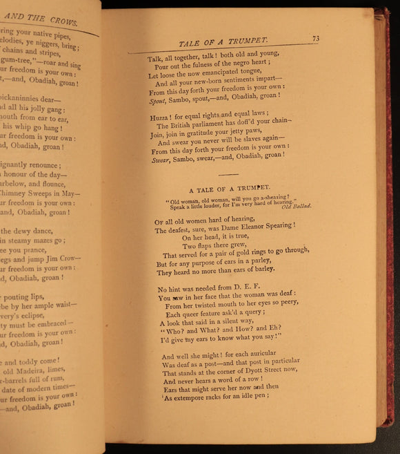 c1880 The Poetical Works Of Thomas Hood Antique British Poetry Book