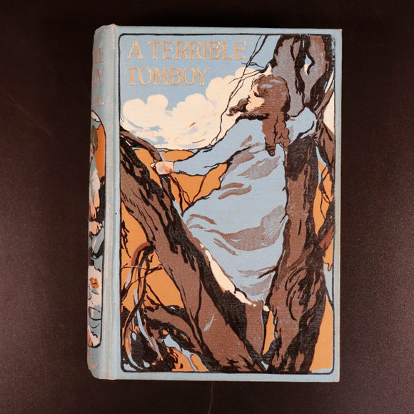 1915 A Terrible Tomboy by Angela Brazil Antique British Fiction Book