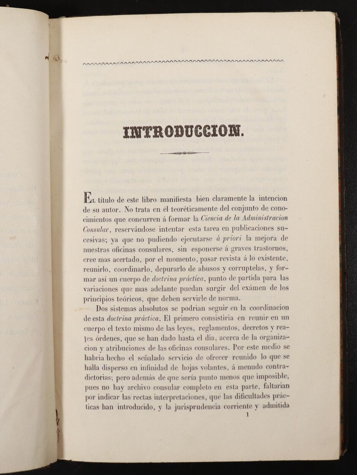 1858 Guía Práctica para los consulados de España Antiquarian History Book Spain