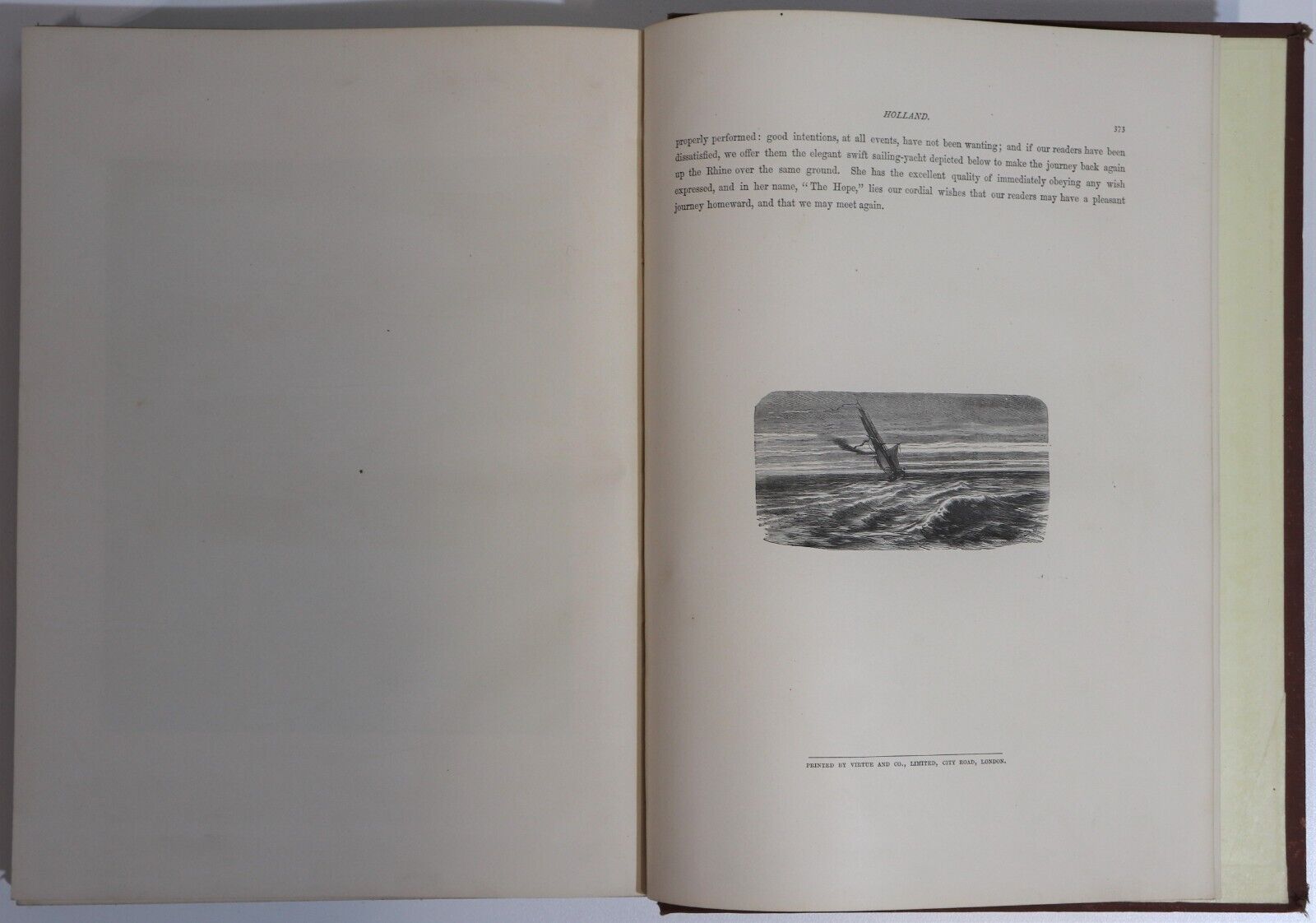 1878 The Rhine: From Source To The Sea by G Bartley Antique Picturesque Book