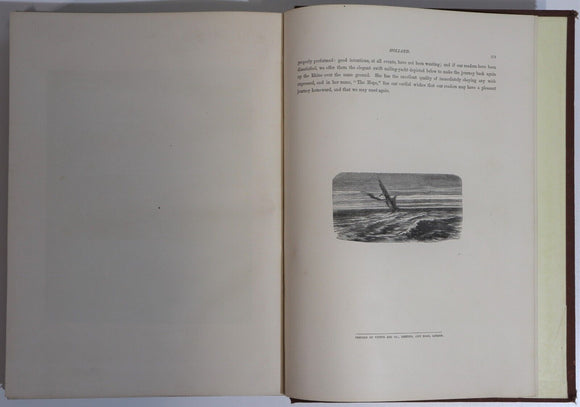 1878 The Rhine: From Source To The Sea by G Bartley Antique Picturesque Book