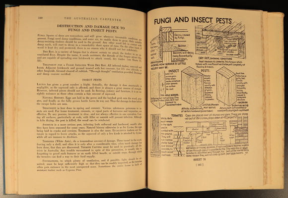The Australian Carpenter 1950 Vintage Builder & Architecture Reference Book