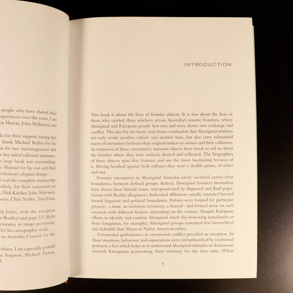 Ochre & Rust by Philip Jones 2008 Australian Aboriginal History Book Illustrated