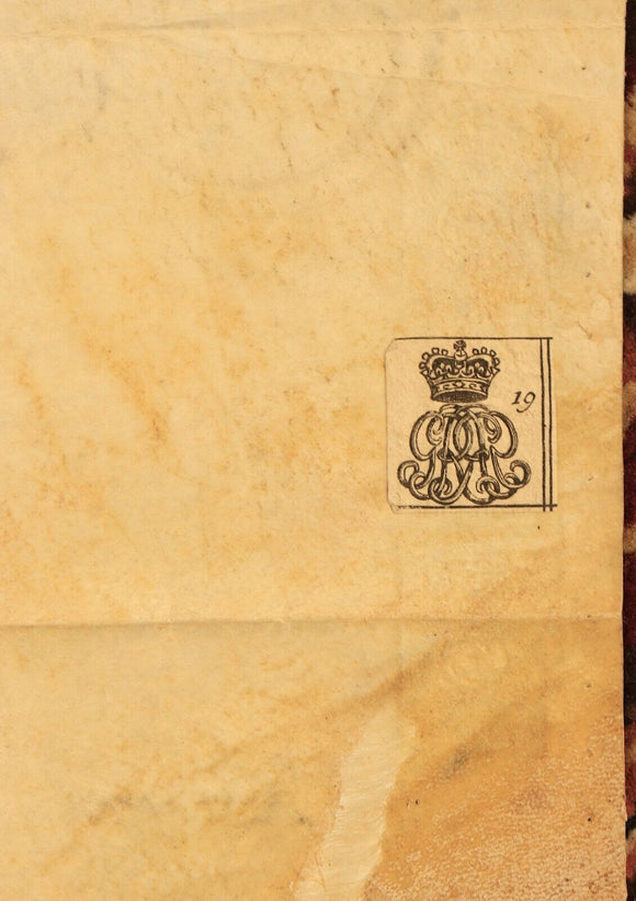 1716 Indenture Conveyance English Legal Document Manuscript Vellum Lease