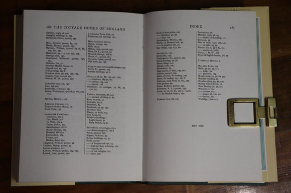 1986 The Cottage Homes Of England British Architecture Reference Book