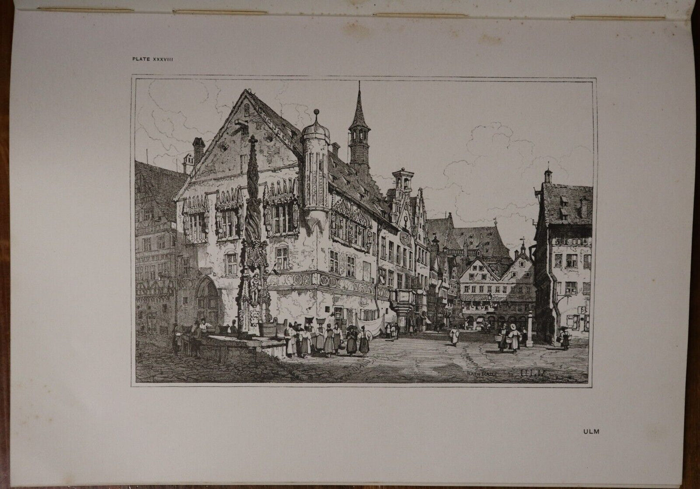 1915 The Studio Sketches by Samuel Prout Antiquarian Architecture & Art Magazine