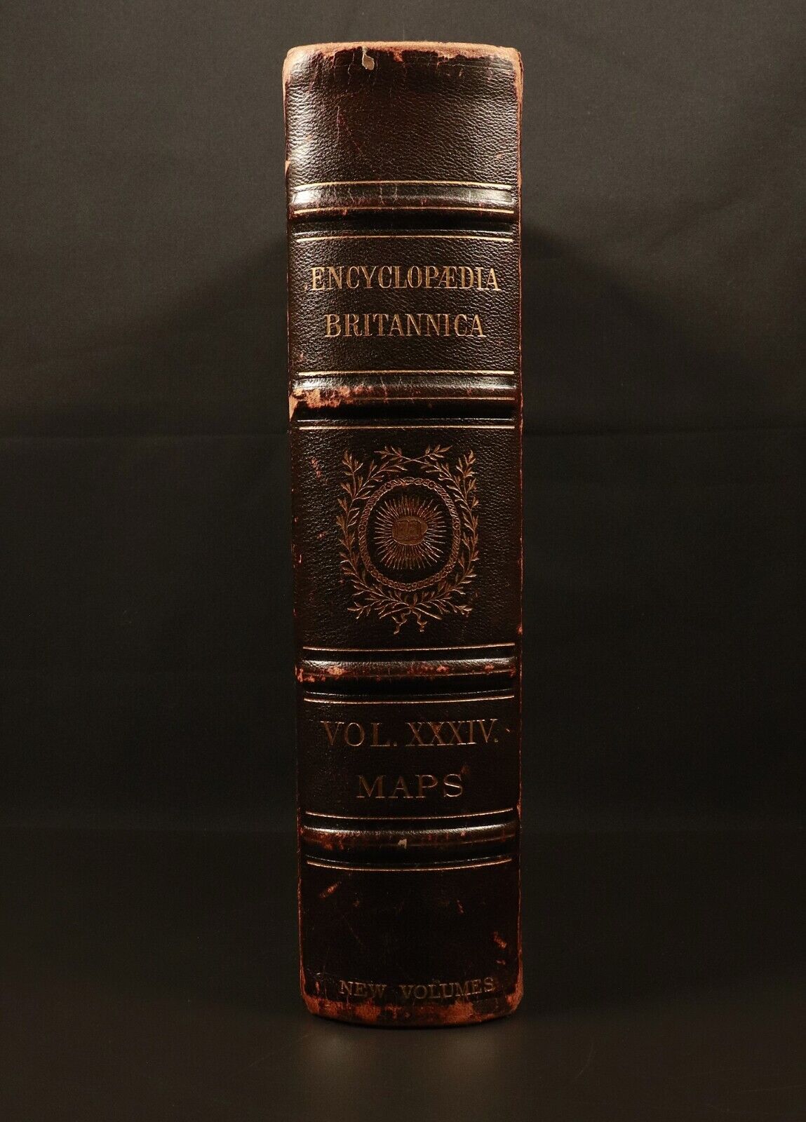 1903 The Encyclopaedia Britannica Vol XXXIV MAPS Antique Reference Book 10th Ed - 0