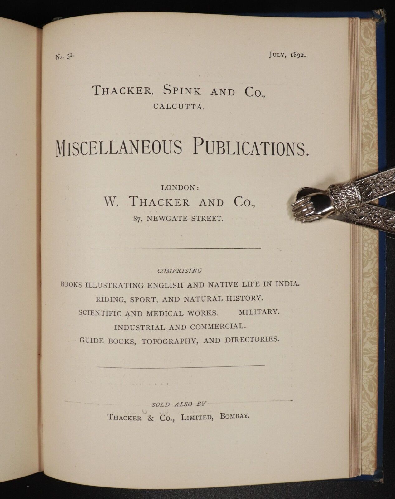 1892 Departmental Ditties & Other Verses by Rudyard Kipling Antique Book 7th Ed.