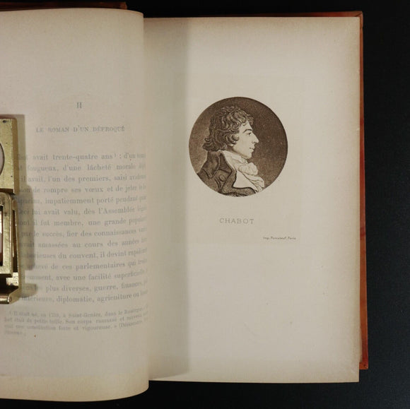 1902 Un Conspirateur Royaliste Baron de Batz Antique French Book Fine Binding