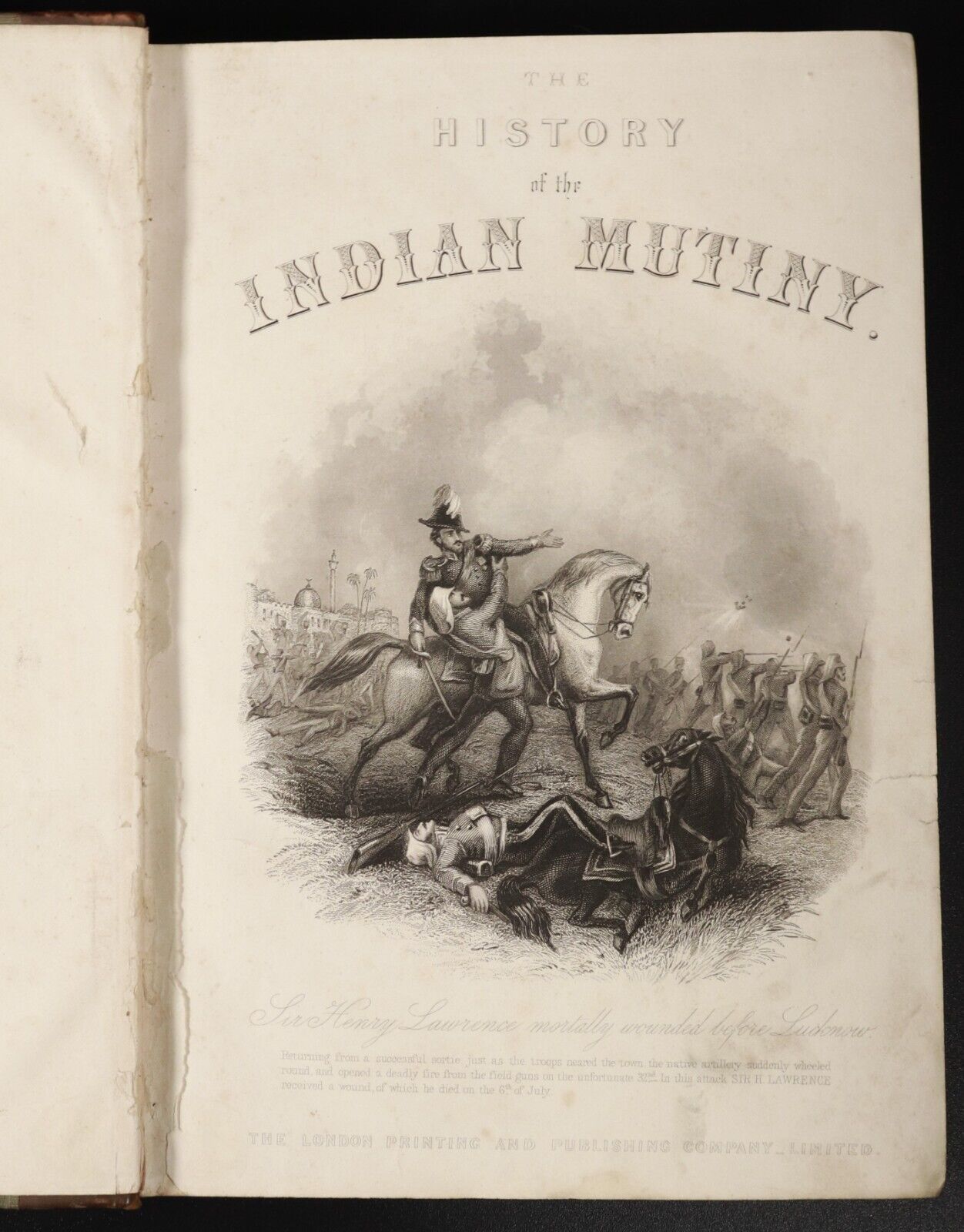 c1858 2vol History Of The Indian Mutiny Antiquarian Military History Book Set