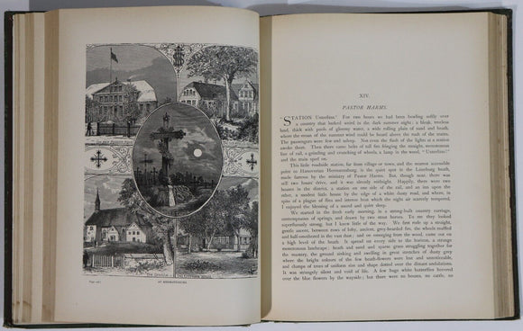 1887 The Sunday Book Of Biography: Eminent Men & Women Antique History Book