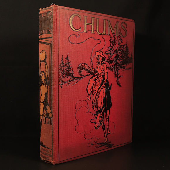 Chums 1930 Illustrated Paper For Boys Antique Illustrated British Childrens Book