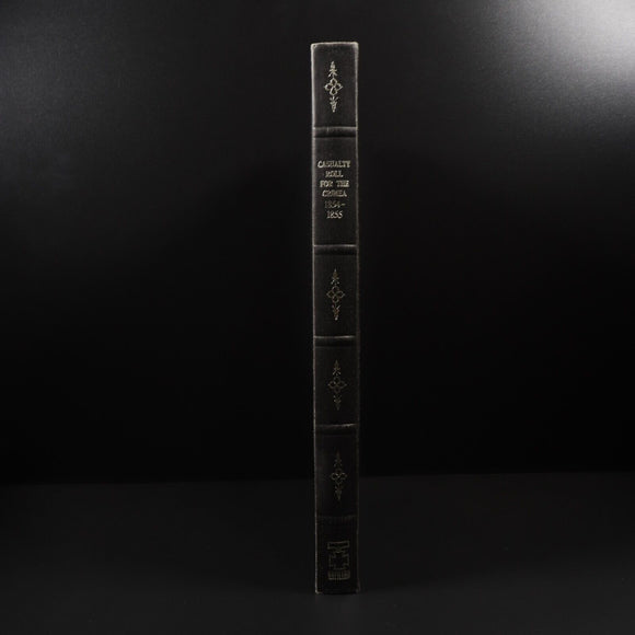 1976 Casualty Roll For The Crimea 1854-1856 1st Edition Military Reference Book