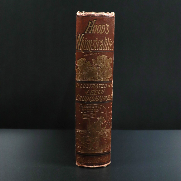 c1880 Whimsicalities by Thomas Hood Antique Illustrated British Literature Book