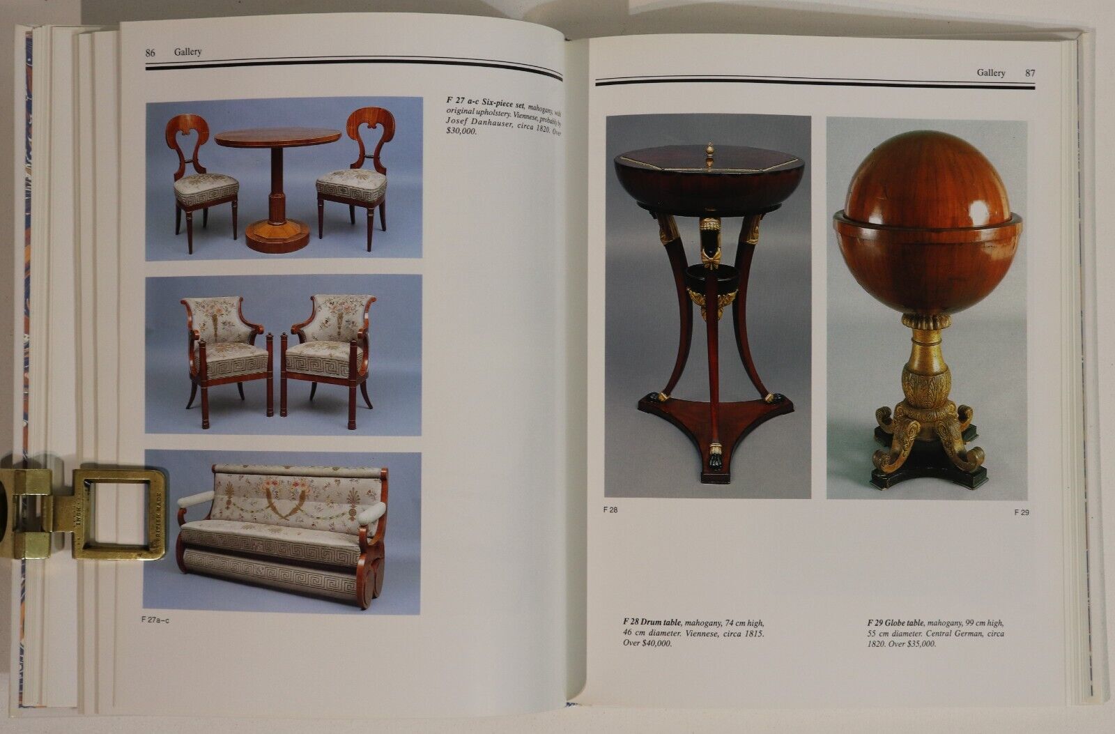 1996 Biedermeier Furniture Antique Furniture Reference & European History Book