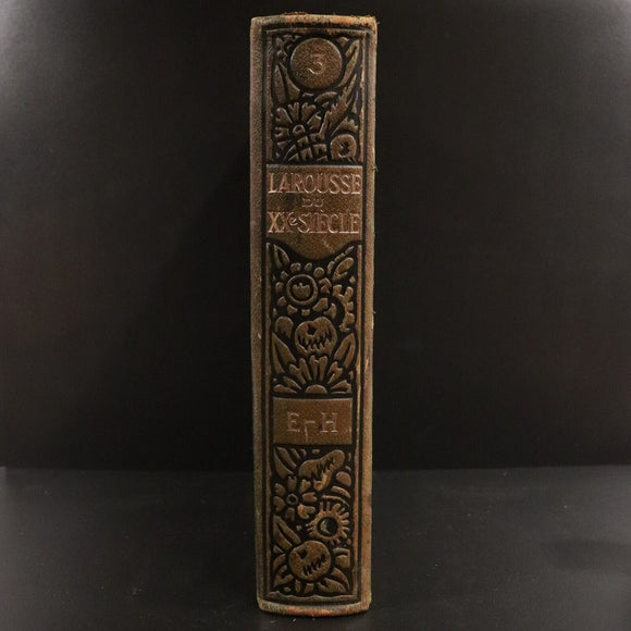 1933 Larousse Du Xxe Siecle Vol.3 by Paul Auge' French Reference Book