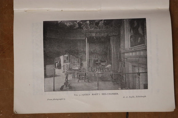 1908 Official Guide to the Abbey-Church of Holyroodhouse Antique Tour Guide