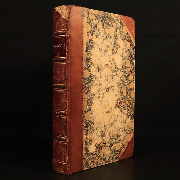 1836 Rookwood: A Romance W. Harrison Ainsworth Antiquarian British Fiction Book