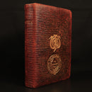 c1905 The Poetical Works Of John Greenleaf Whittier Antique American Poetry Book-1