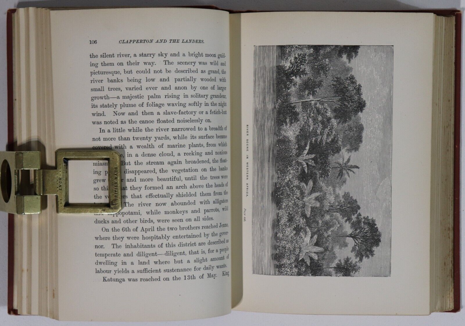 1898 Story Of The Niger by Robert Richardson Antique African History Book