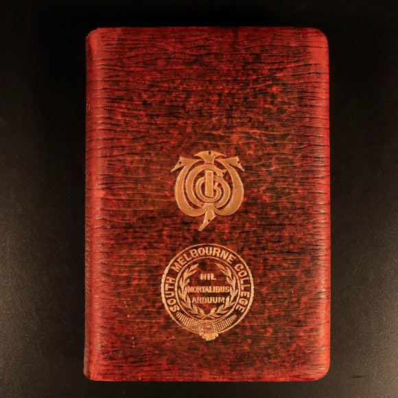 c1905 The Poetical Works Of John Greenleaf Whittier Antique American Poetry Book