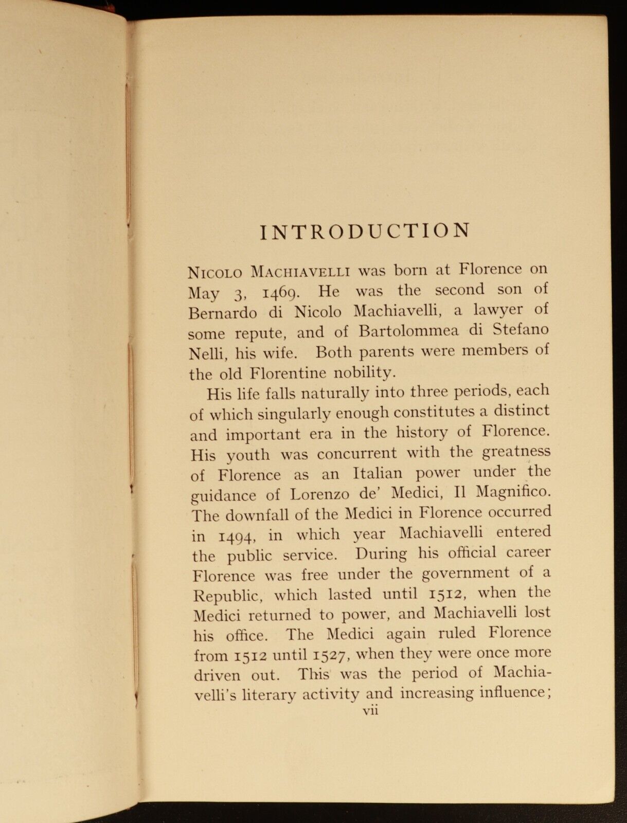 c1920 The Prince by Nicolo Machiavelli Antique Political Philosophy Book