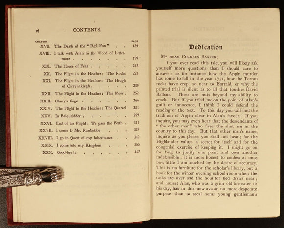 1918 2vol Kidnapped & Catriona by R.L. Stevenson Antique Literature Books