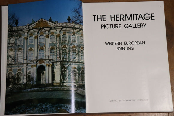 1979 The Hermitage Picture Gallery: Western European Art History Book