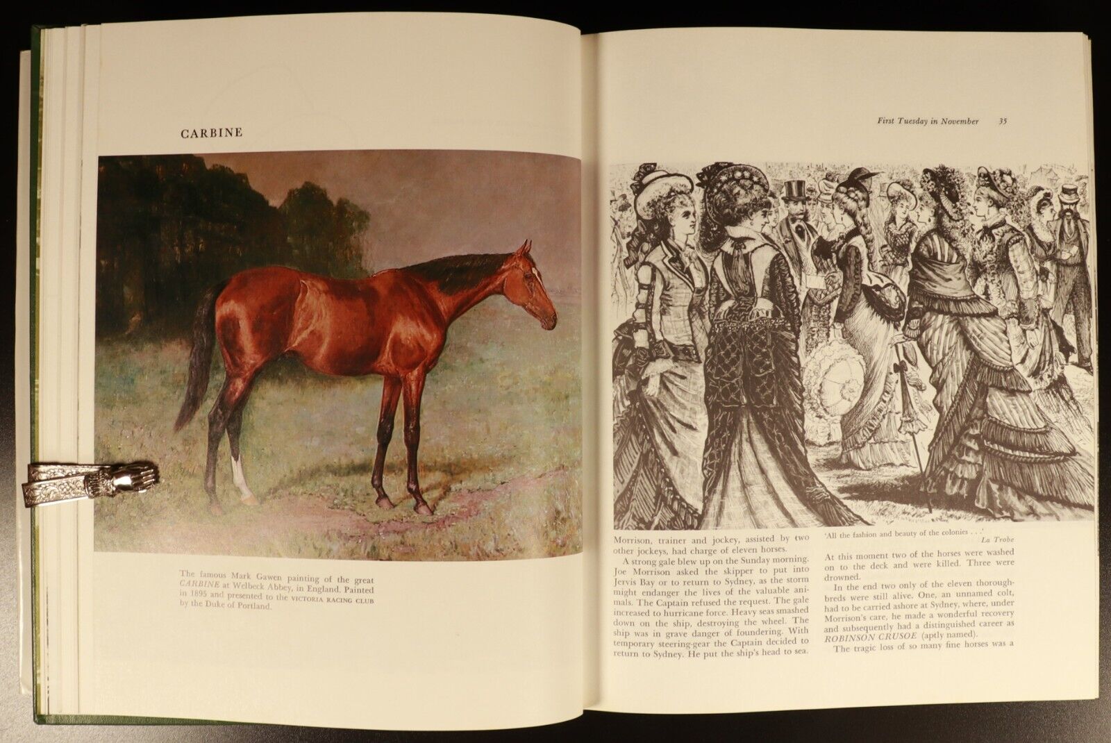 1969 First Tuesday In November Story Of Melbourne Cup Australian History Book