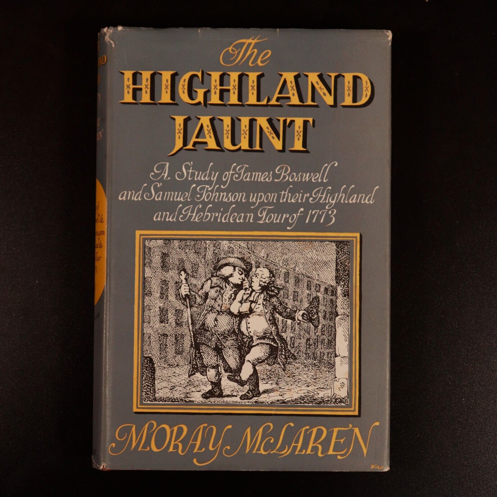 1954 The Highland Jaunt 1st Edition Vintage Scottish History Book James Boswell