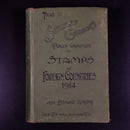 1914 Stanley Gibbons Priced Catalogue Of Stamps Antique Reference Book-3