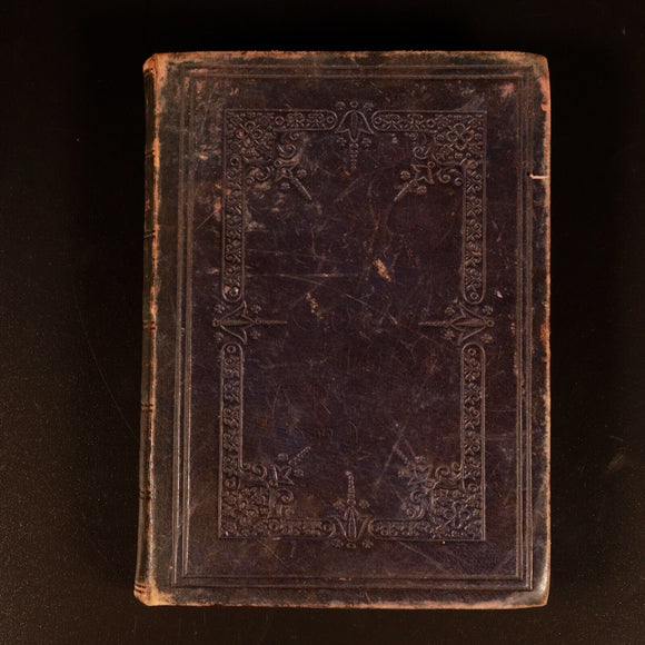 1871 The New Testament Of Our Lord Jesus Christ In Paragraphs Antiquarian Bible