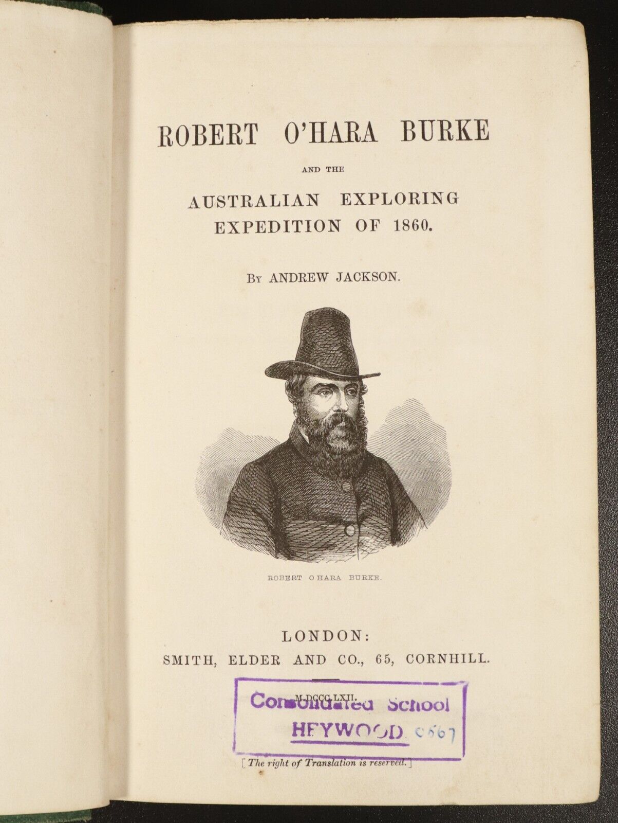 1862 Robert O'Hara Burke Expedition Of 1860 Antiquarian History Book 1st Edition