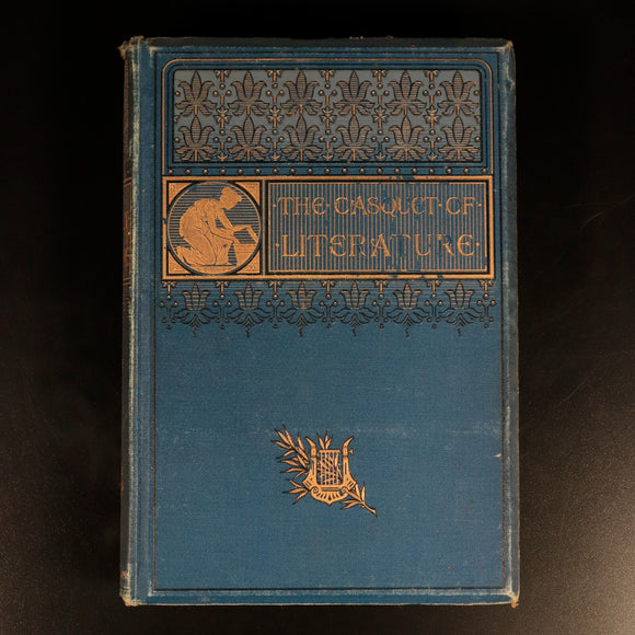 1890 The Casquet Of Literature by Charles Gibbon 6vol Antique History Book Set