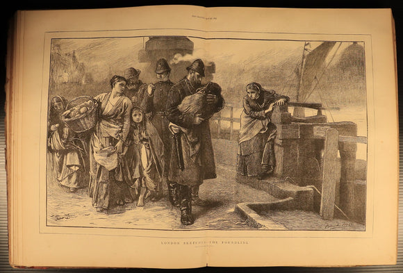 The Graphic Illustrated Weekly Newspaper Jan to Jun 1873 British History Book