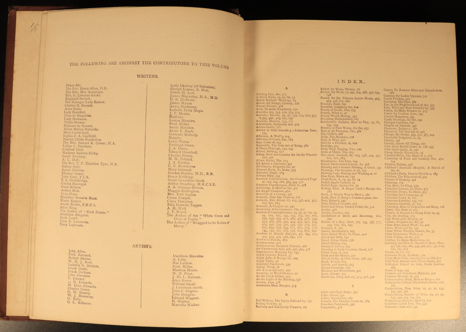 The Girls Own Annual 1882 Antique British Illustrated Girls Book Volume 3