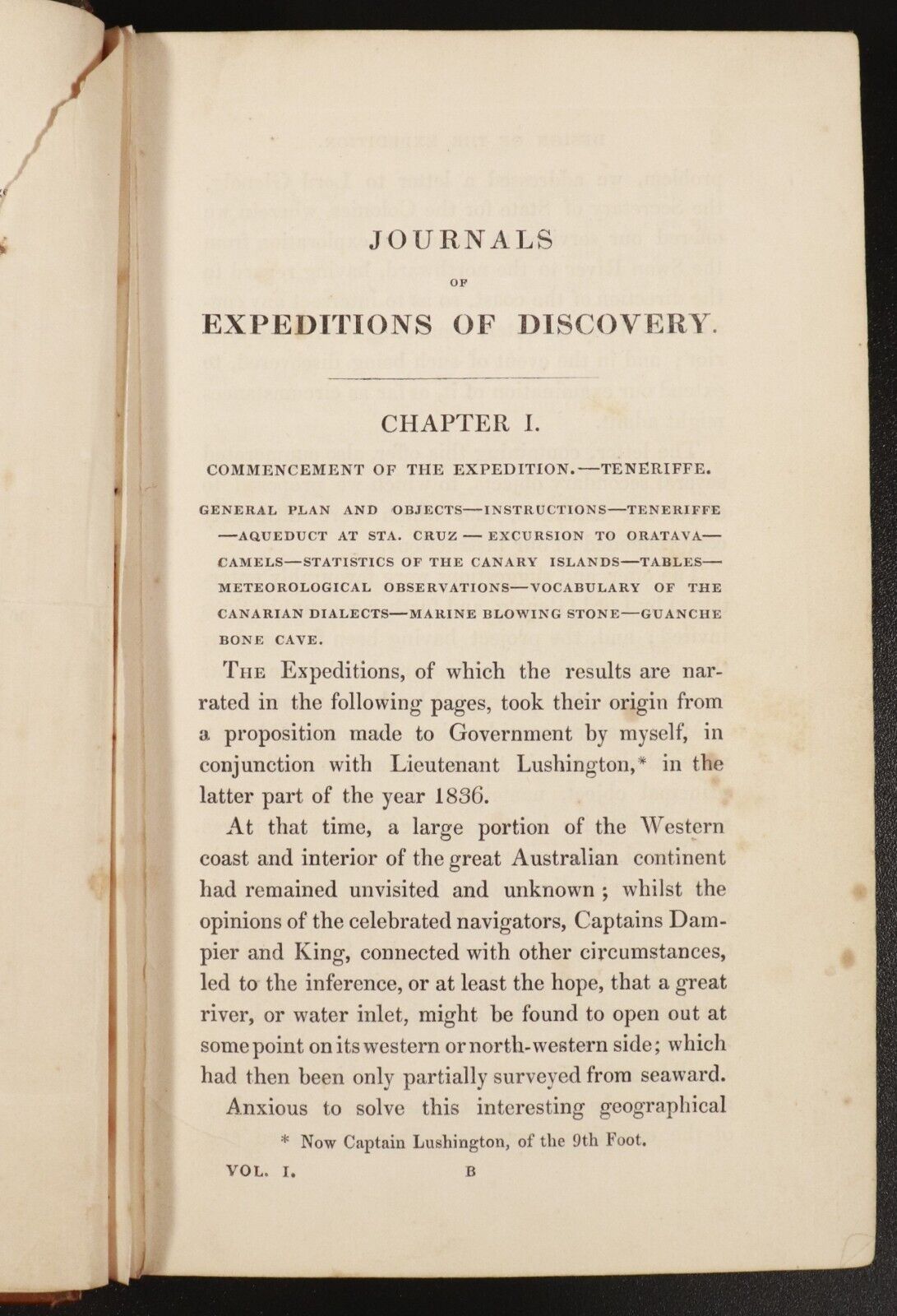 1841 Journal Of Expeditions N.W. & Western Australia by G. Grey Antiquarian Book