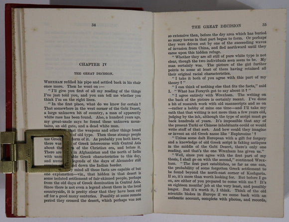 1923 Harilek: Romance Of Central Asia by Ganpat Antique Fiction Book Literature