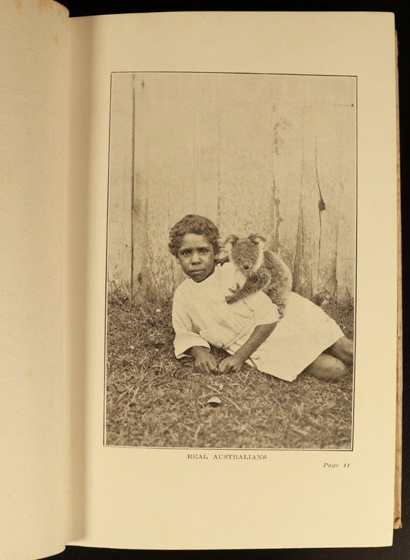 1928 Coo-ee Talks by W. Robertson Australian Aboriginal History Book 1st Edition