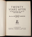 1936 2vol Twenty Years After Battlefields Of WW1 Then & Now Military Books Anzac-13