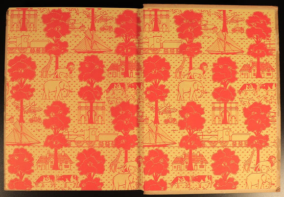 c1940 Round The Docks by GE Hopcroft Antique Maritime Theme Children's Book