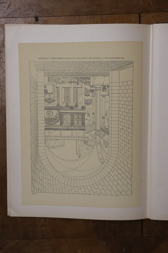 1923 Architecture Toscane Pencil Points Press Antique Architect Reference Book