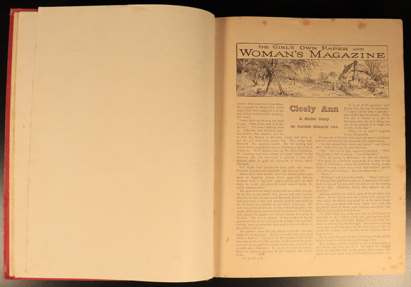 The Girls Own Annual 1919 Antique British Illustrated Girls Book Volume 39