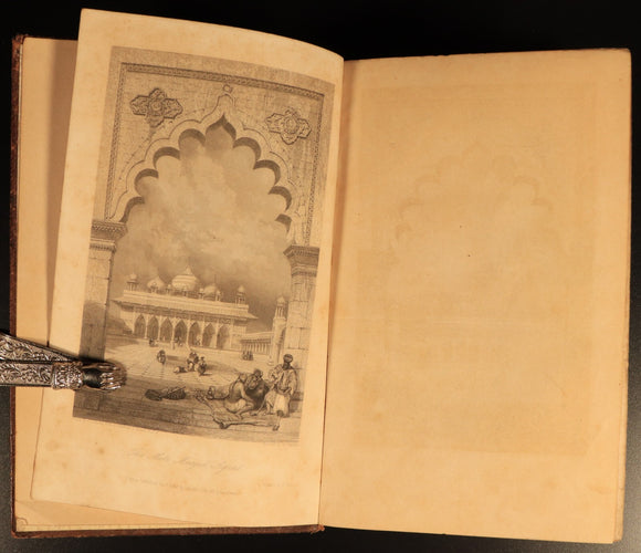The Oriental Annual by Thomas Bacon 1839 Illustrated Antiquarian Travel Book