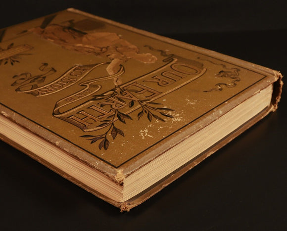 1889 Our Earth & Its Story by Robert Brown Antique Natural History Book w/Maps