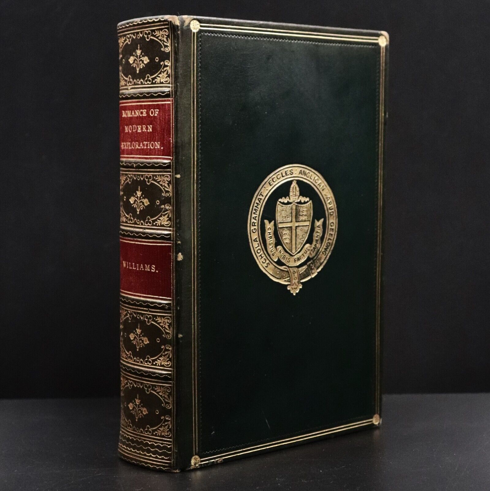 1910 The Romance Of Modern Exploration by A. Williams Antique Exploration Book