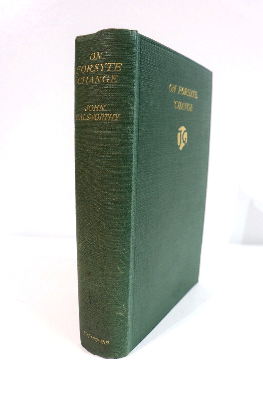 1930 On Forsyte Change by John Galsworthy 1st Ed. Antique British Fiction Book