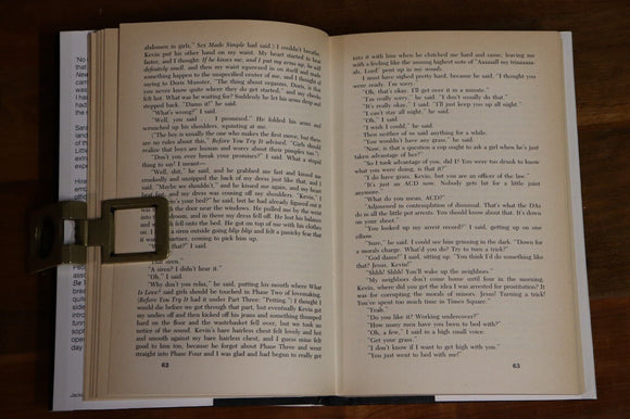 1983 I Shouldn't Be Telling You This Mary Breasted 1st Ed. Novel Fiction Book